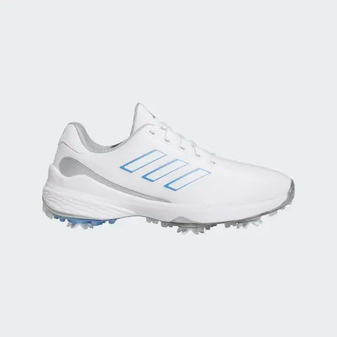 Adidas Chaussures de golf Femme ZG23 Blanche/Bleu