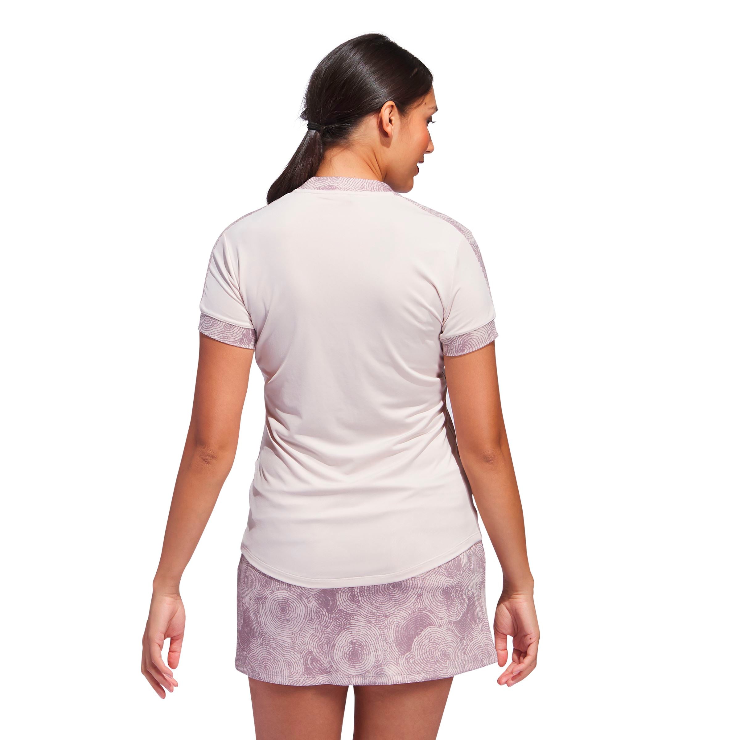 Adidas polo femme ultimate imprimé figue