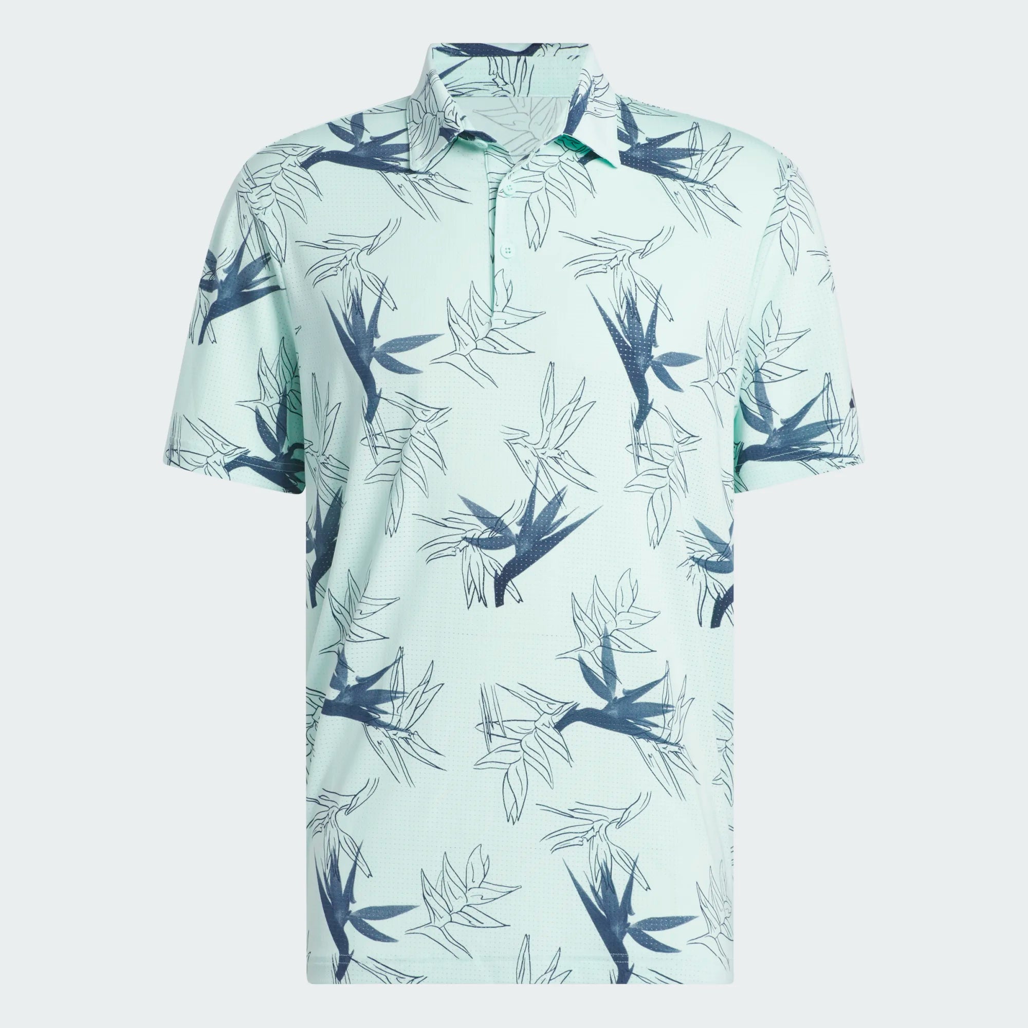 Adidas Polo Mesh Aéré Vert d'eau