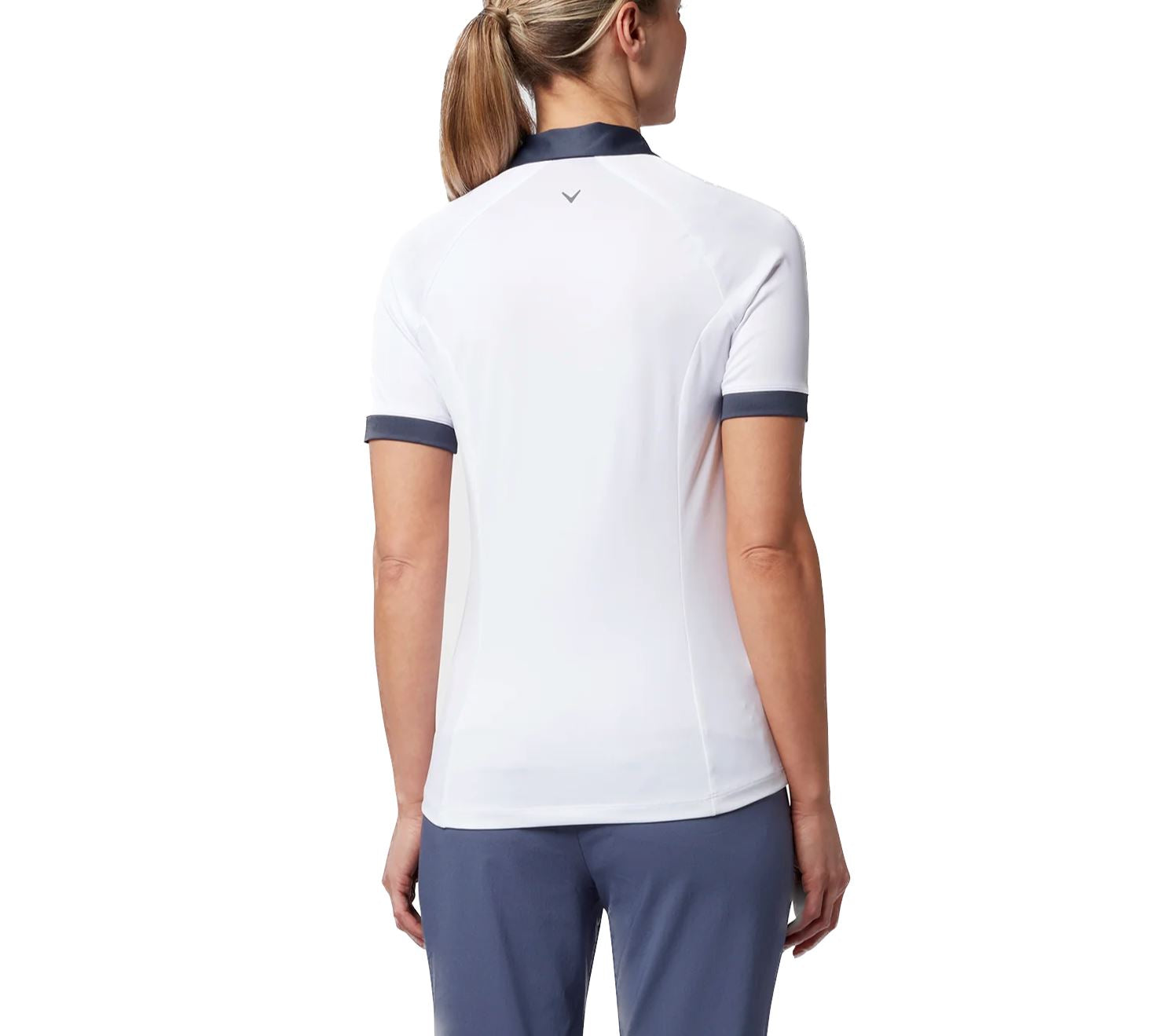 Callaway Femme Polo Color Block V-Placket