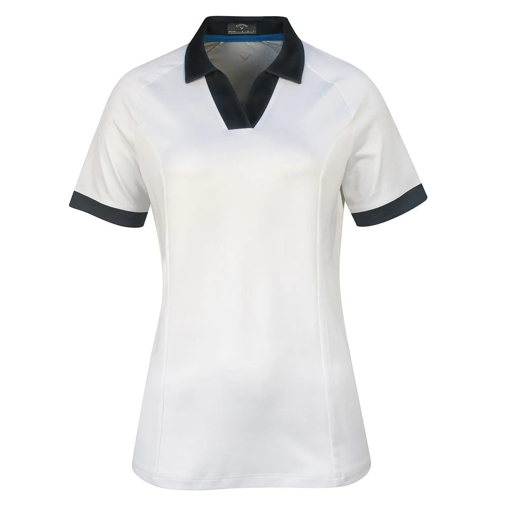 Callaway Femme Polo Color Block V-Placket