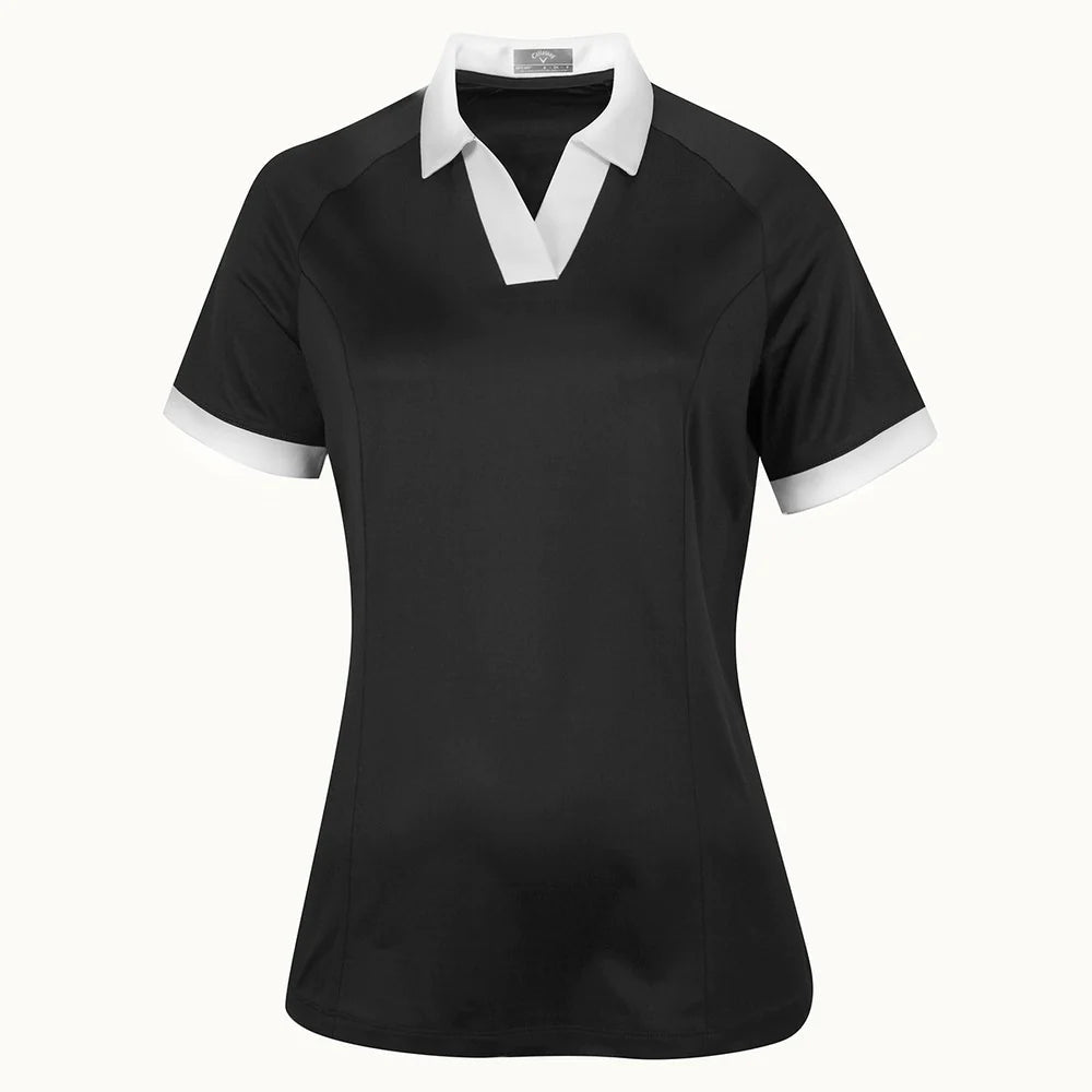 Callaway Femme Polo Color Block V-Placket