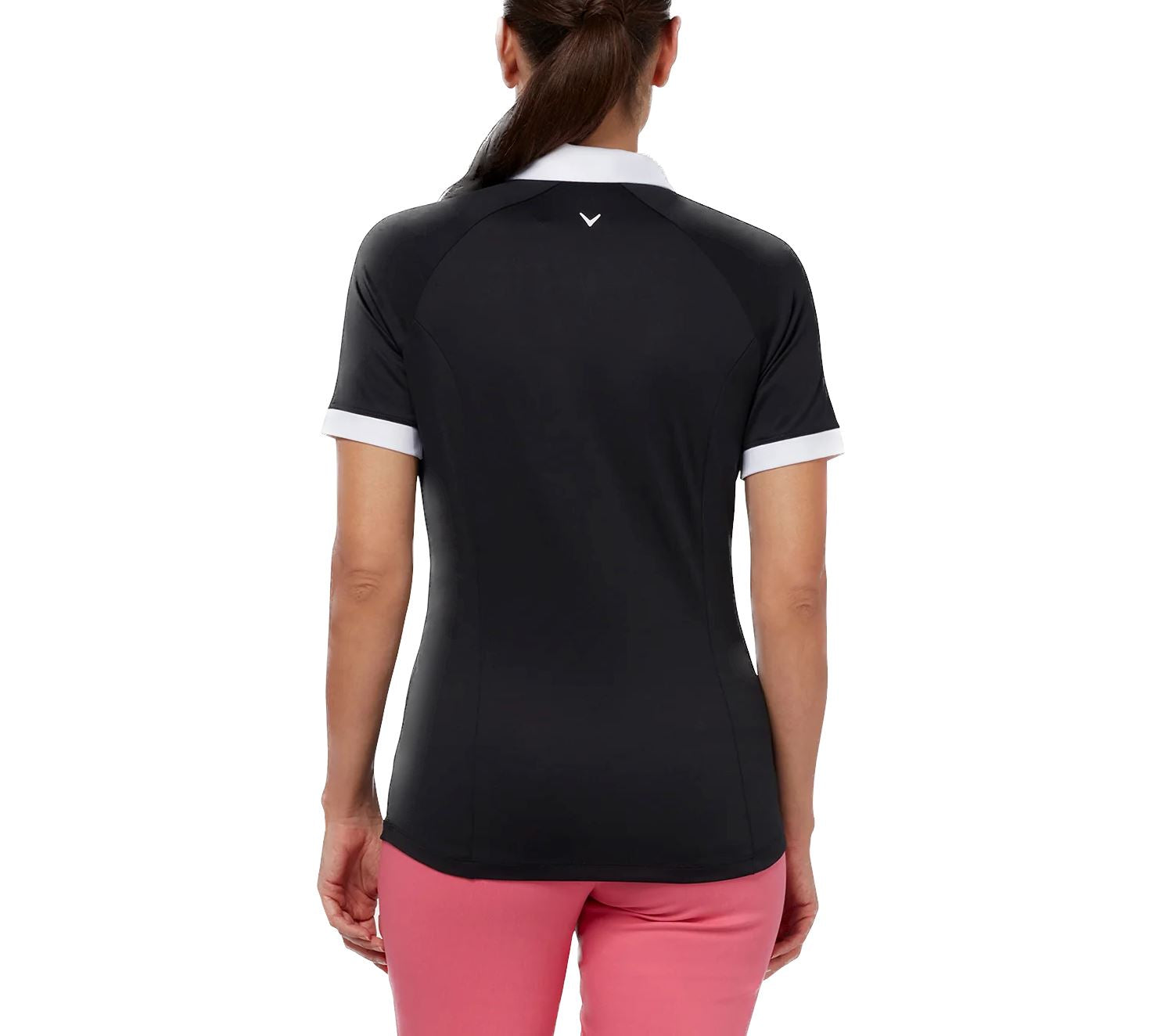 Callaway Femme Polo Color Block V-Placket