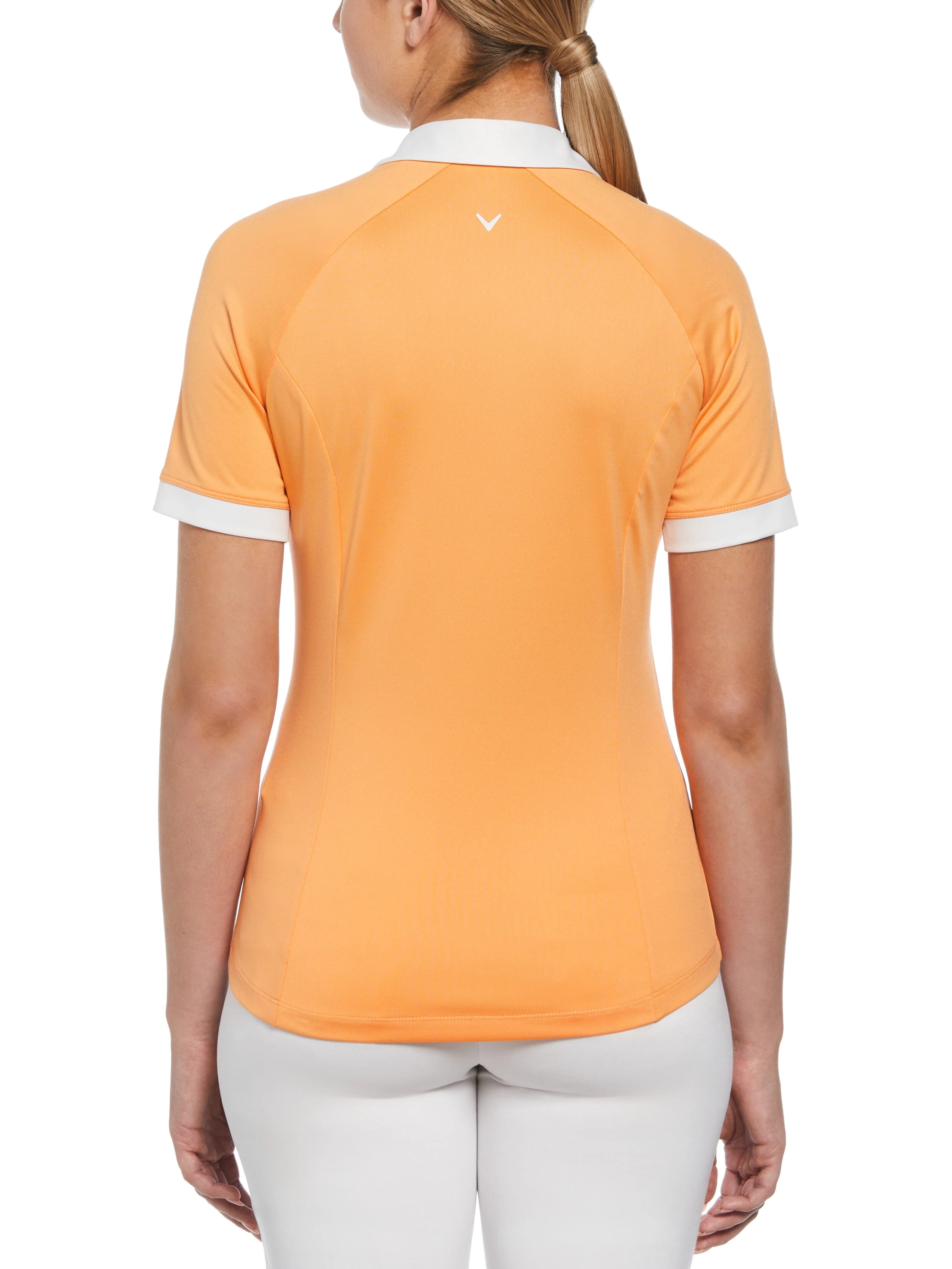 Callaway Femme Polo Color Block V-Placket