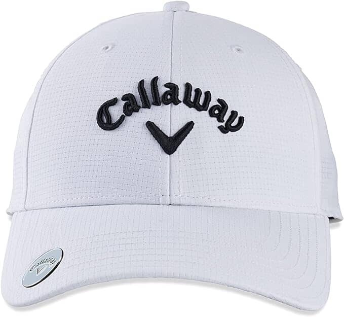 Callaway Golf Casquette Blanche Avec marque balle