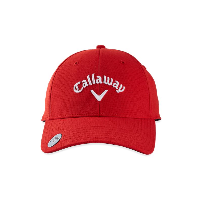 Callaway Golf Casquette Rouge Avec marque balle