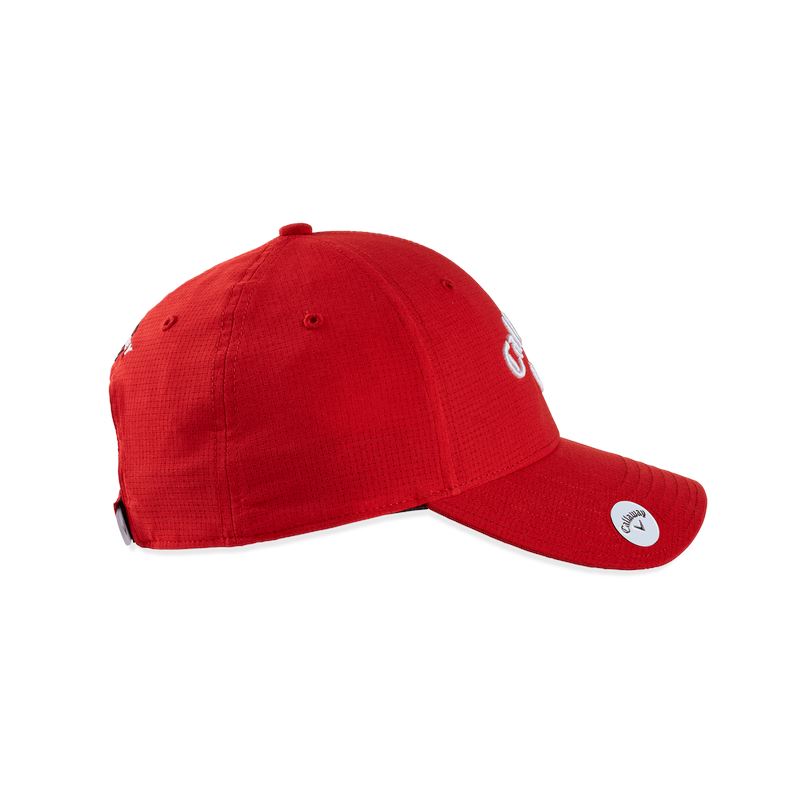 Callaway Golf Casquette Rouge Avec marque balle