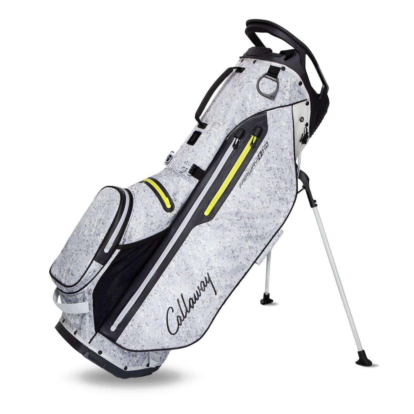 Callaway sac trépied Fairway + HD Print Grey Fluo Yellow