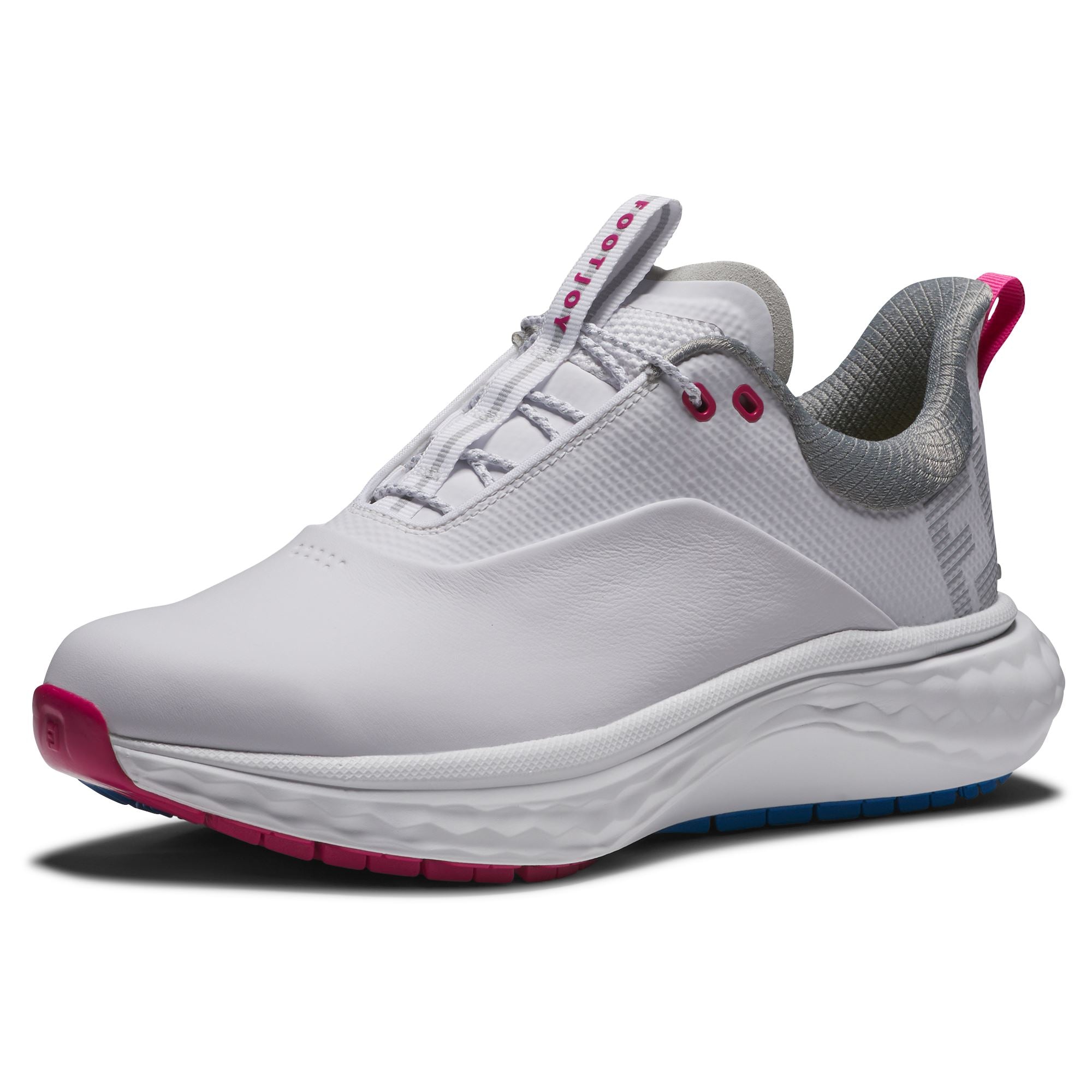 Footjoy Quantum Lady white Blue Pink