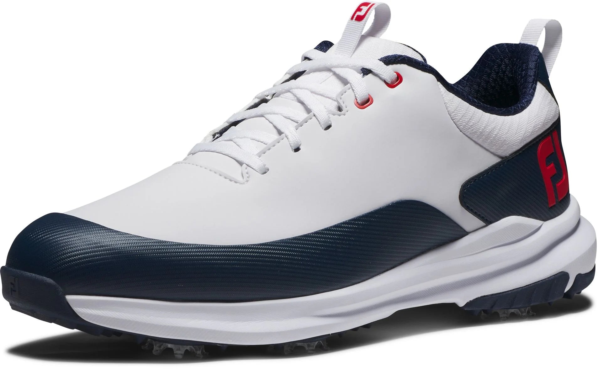 FootJoy Chaussure de golf Tour Rival White/Red/Navy