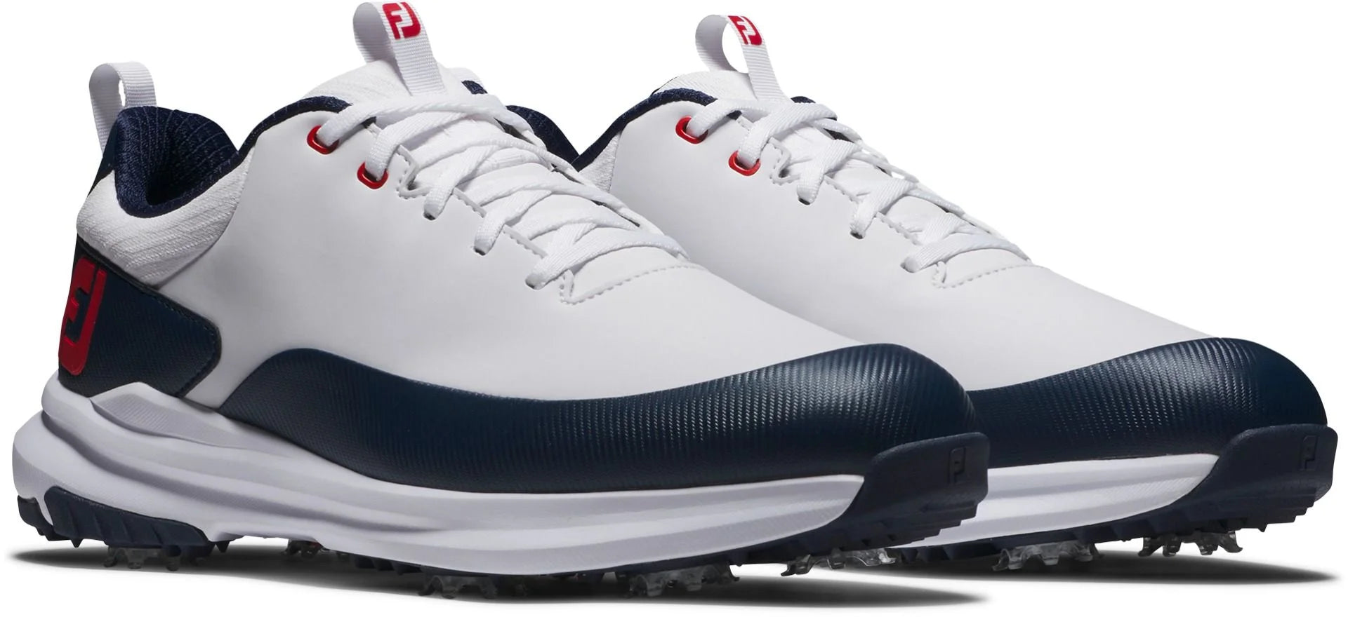 FootJoy Chaussure de golf Tour Rival White/Red/Navy