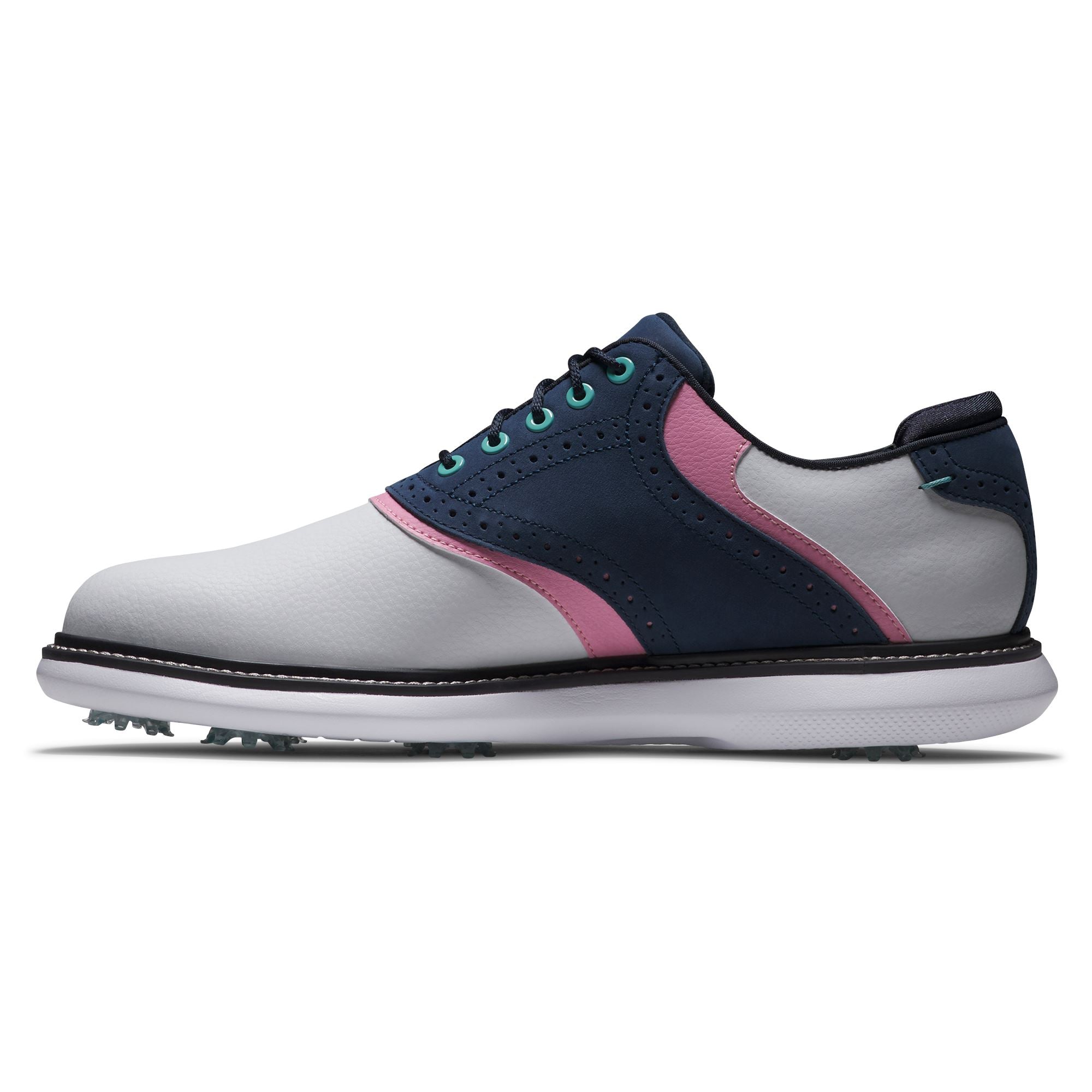 Footjoy Chaussure Homme Traditions Blanche navy rose