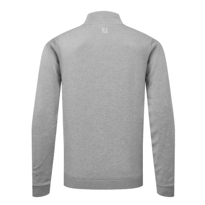 FOOTJOY Full ZIP PULL EN LAINE doublé gris