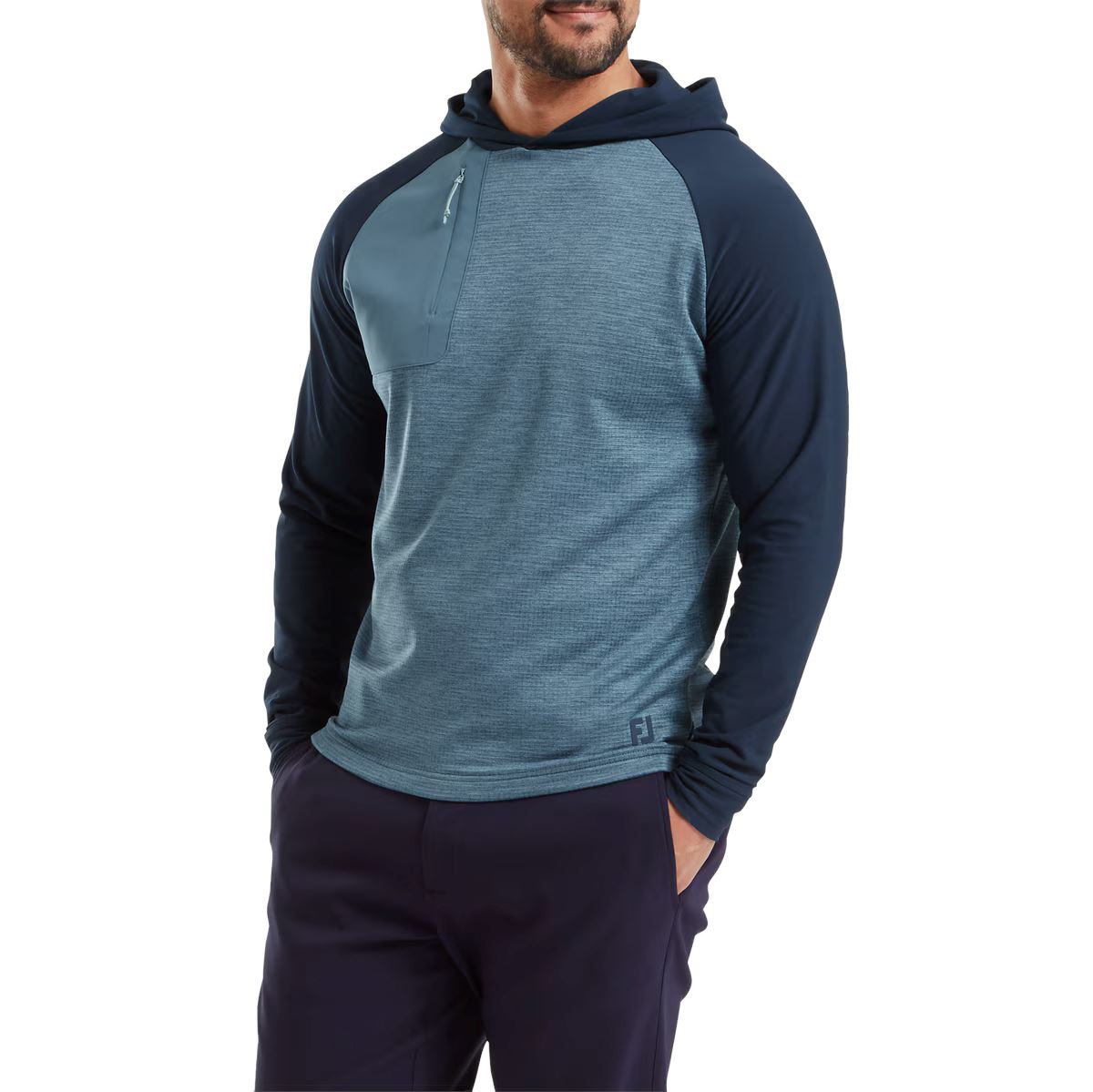 FootJoy Hoodie ThermoSeries Bleu Marine