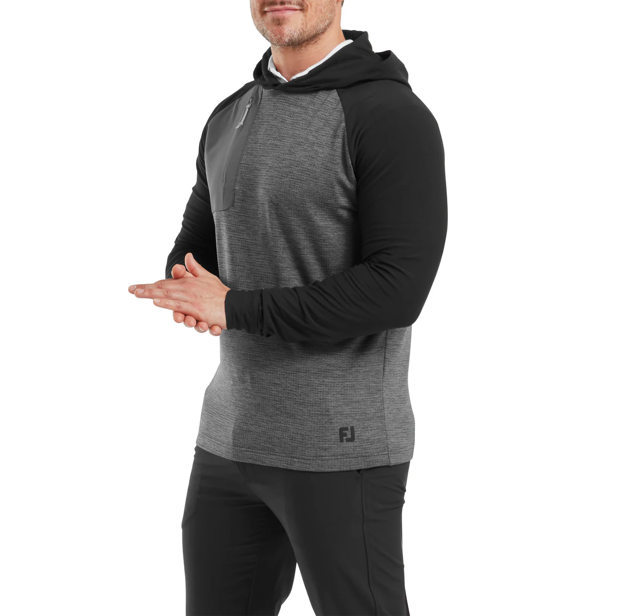 FootJoy Hoodie ThermoSeries Charcoal Noir