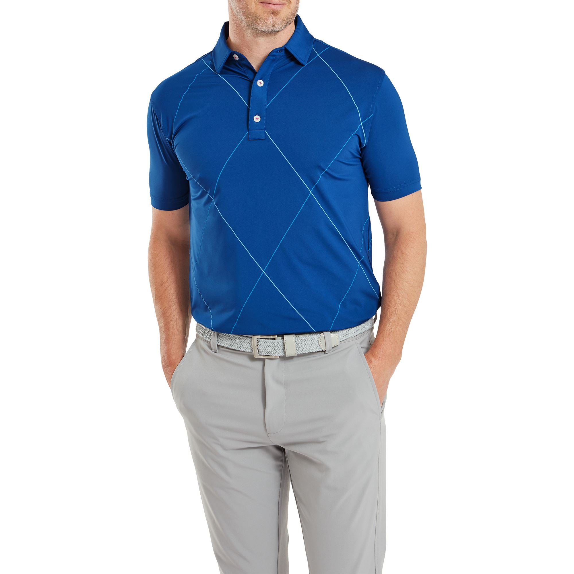 Footjoy Polo Golf Raker Deep Blue FootJoy