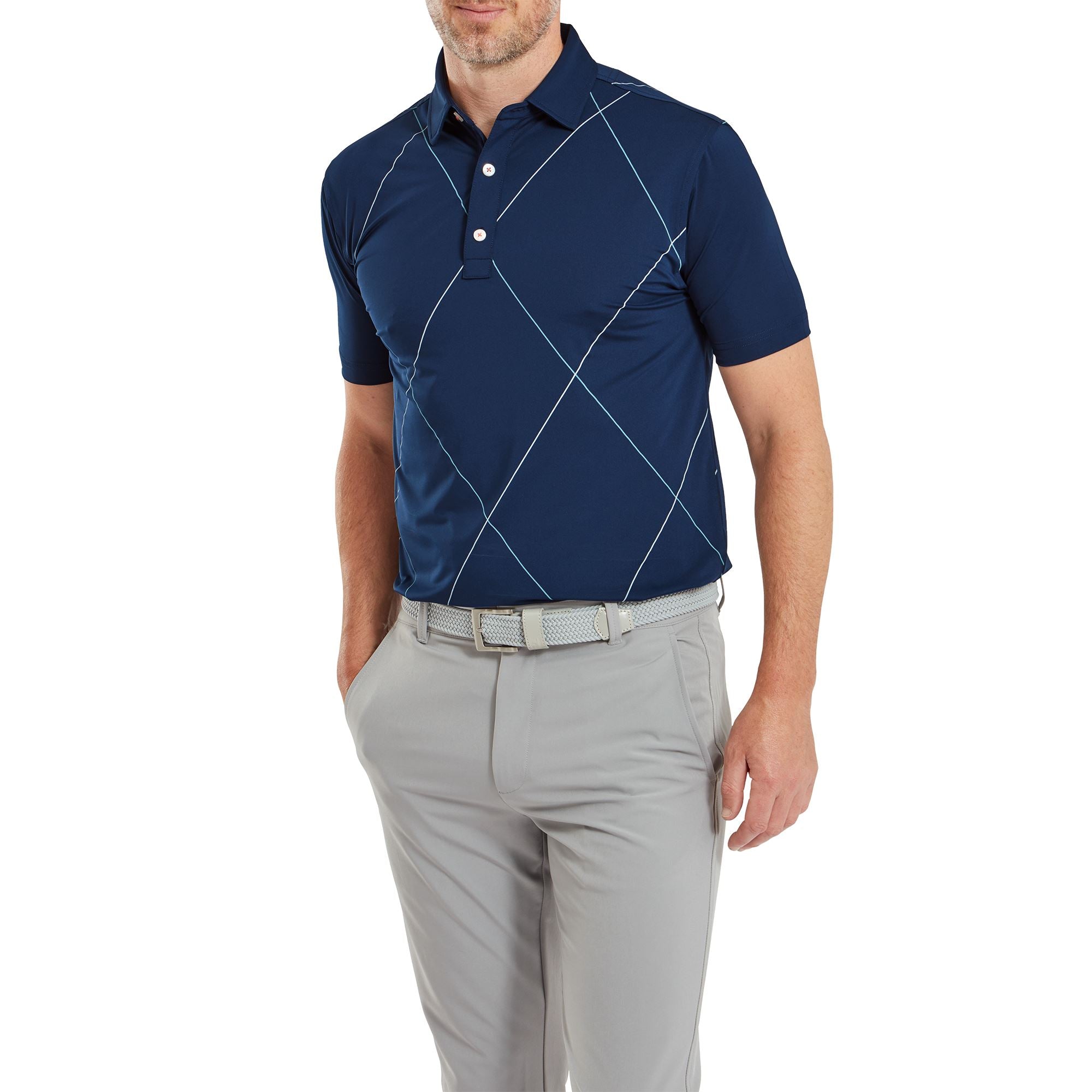 Footjoy Polo Golf Raker Deep Navy FootJoy