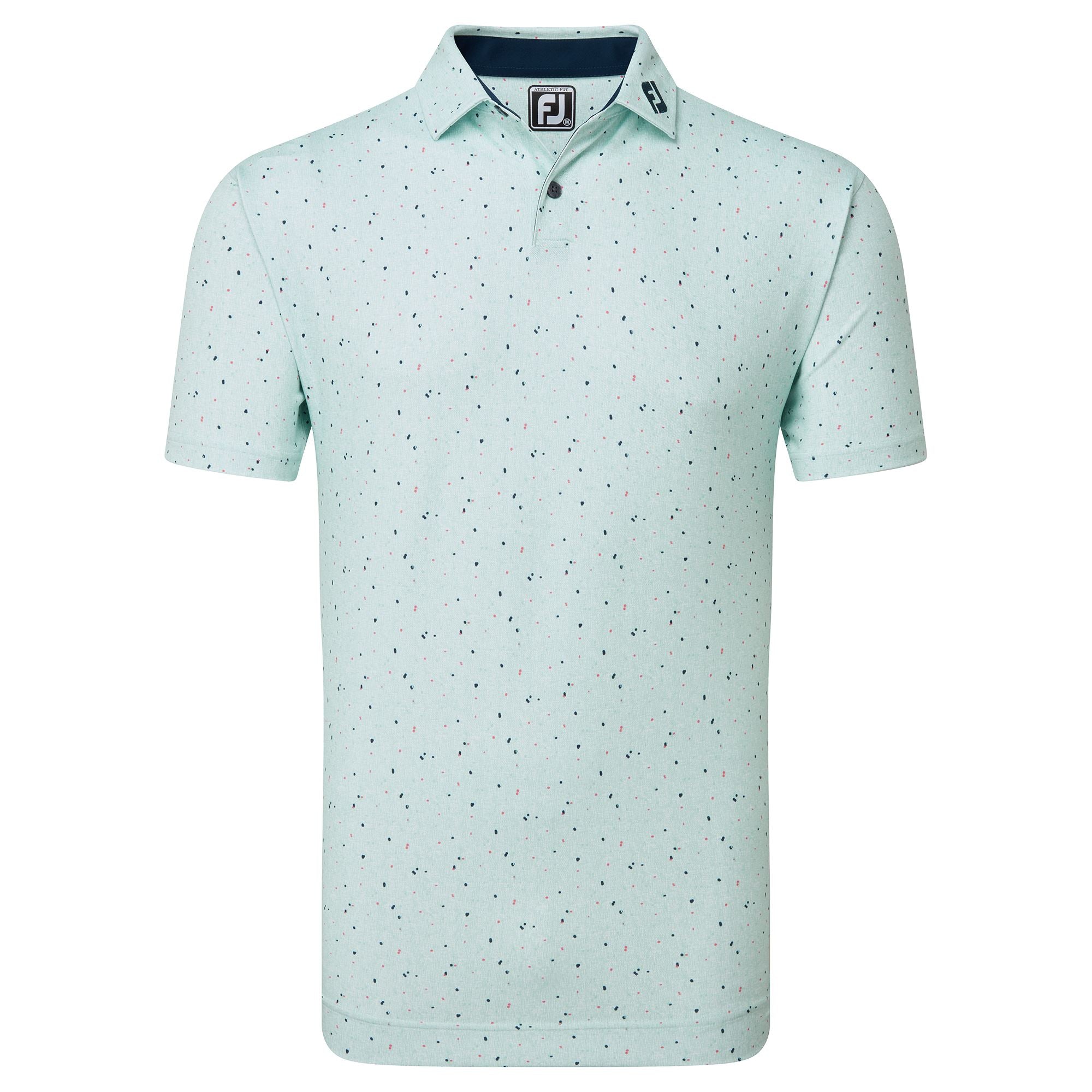 Footjoy Polo Golf Tweed Texture Sea Glass FootJoy