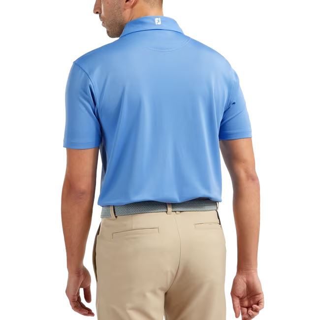 footjoy polo Pique Bleu clair