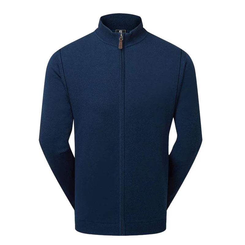 FootJoy Pull Full-Zip doublé Drirelease Navy