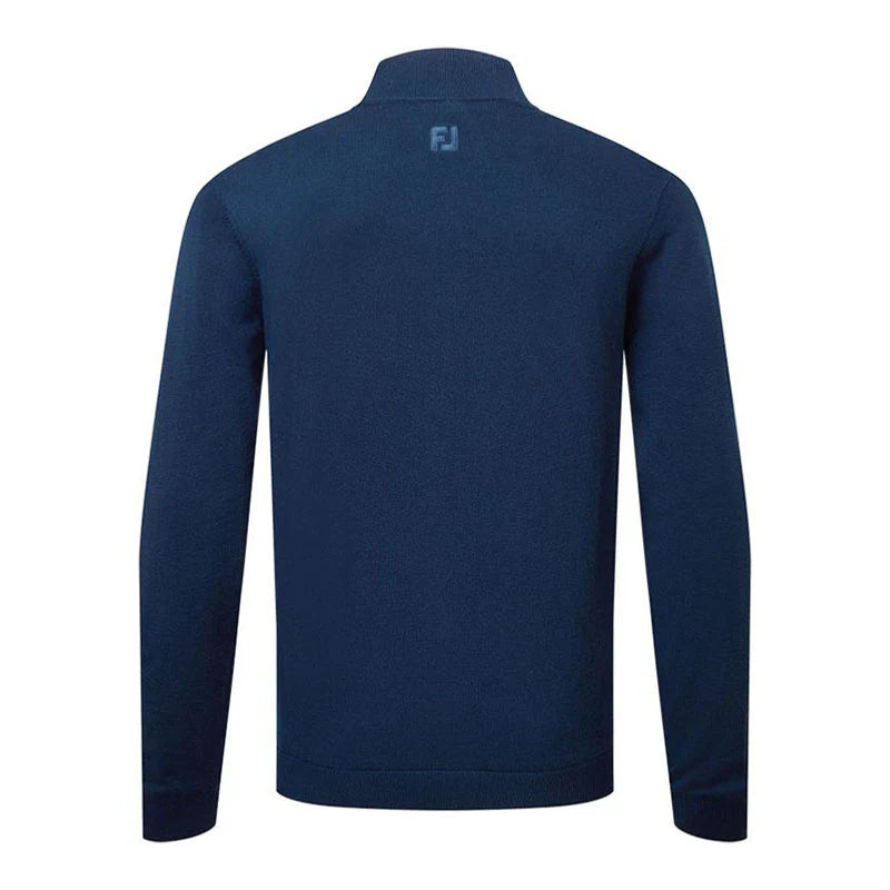 FootJoy Pull Full-Zip doublé Drirelease Navy