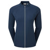 Footjoy veste femme full zip imprimé embossé