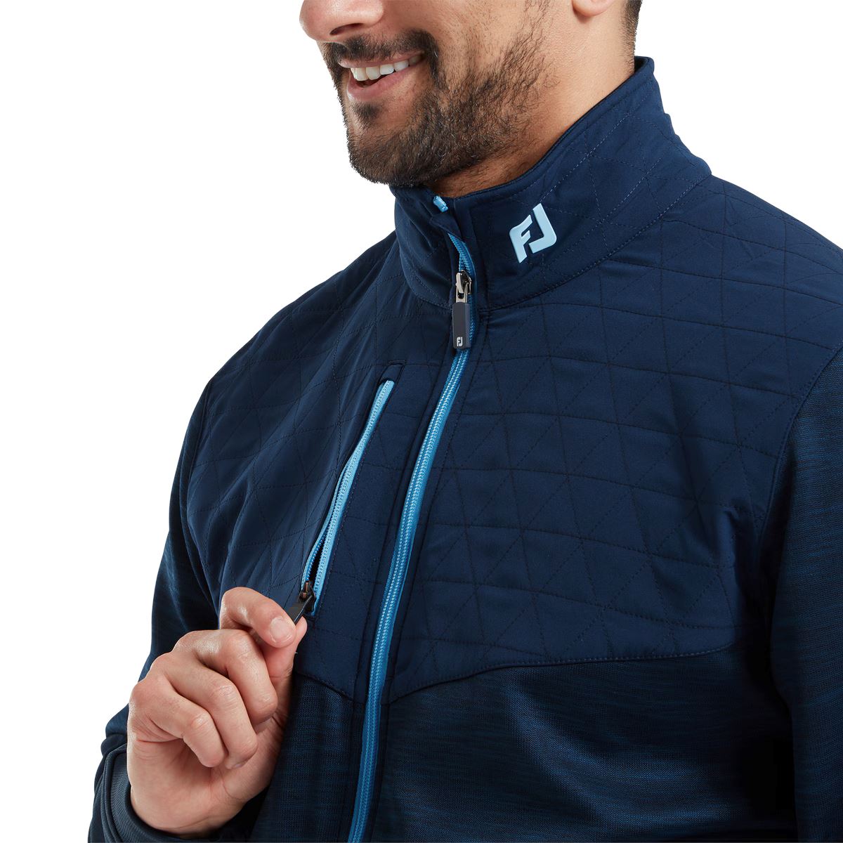 FootJoy Veste Hybride ThermoSeries Bleu Marine 2024