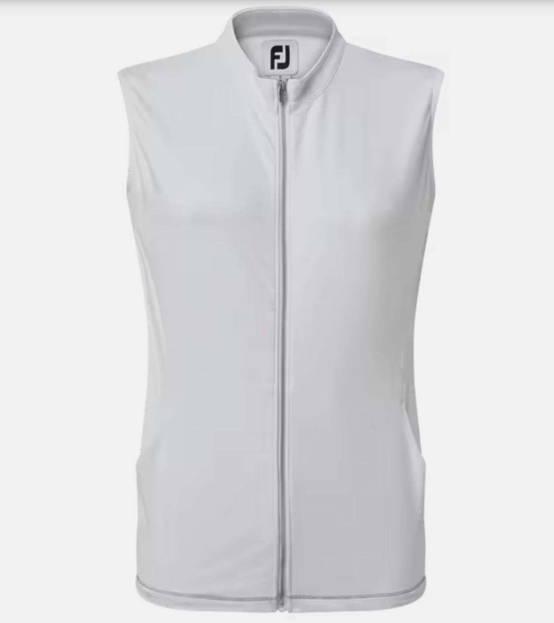 Footjoy Veste sans manche Full Zip Blanche