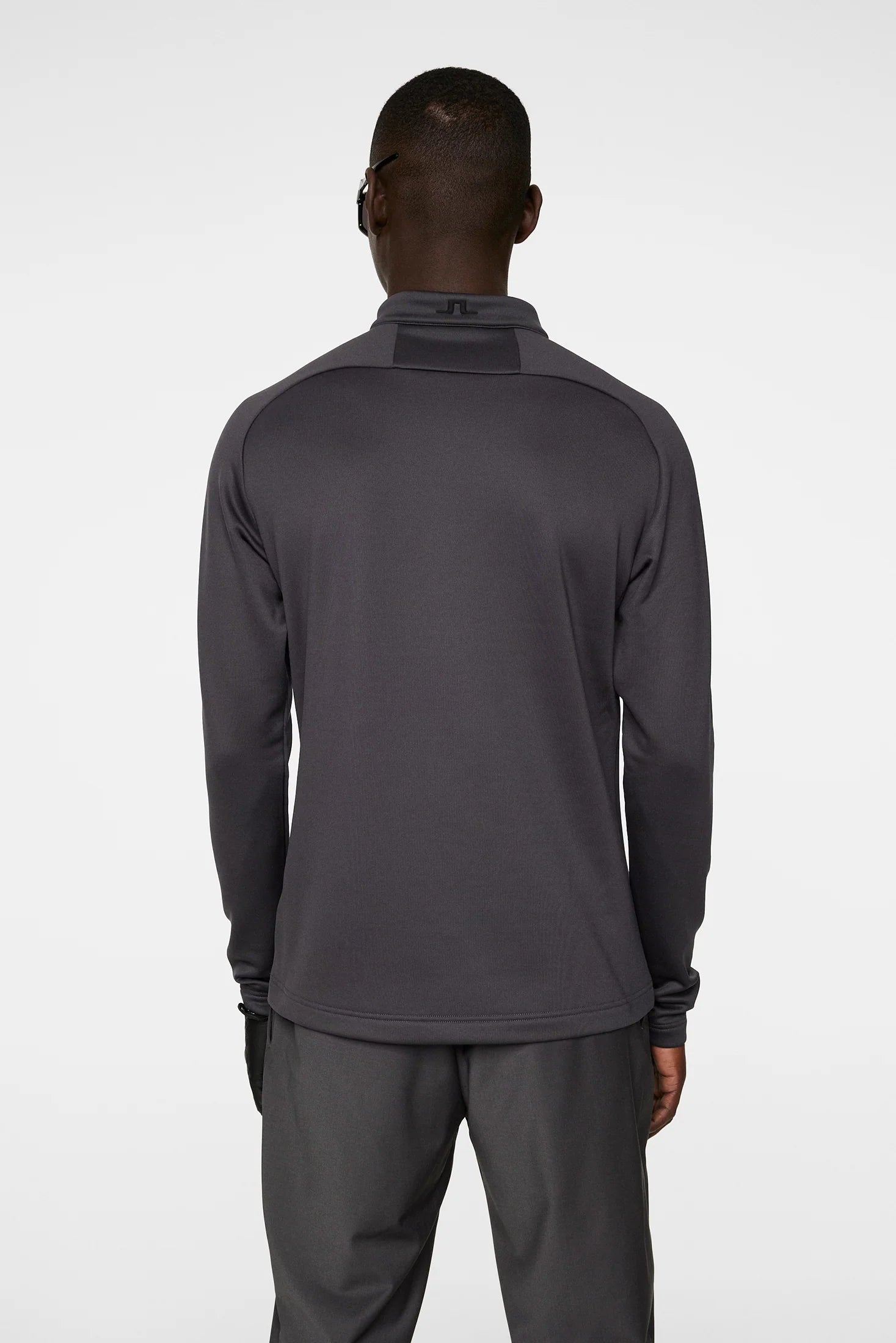 J.LINDEBERG Pull Quart de zip ADAM MIDLAYER ASPHALT