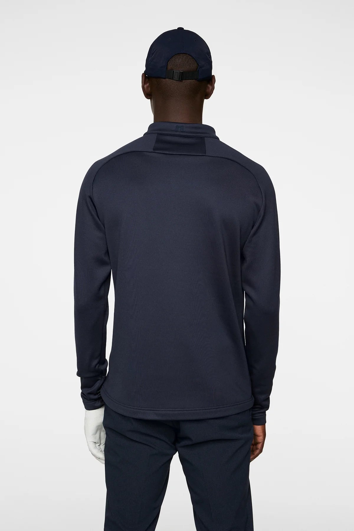 J.LINDEBERG Pull Quart de zip ADAM MIDLAYER Navy