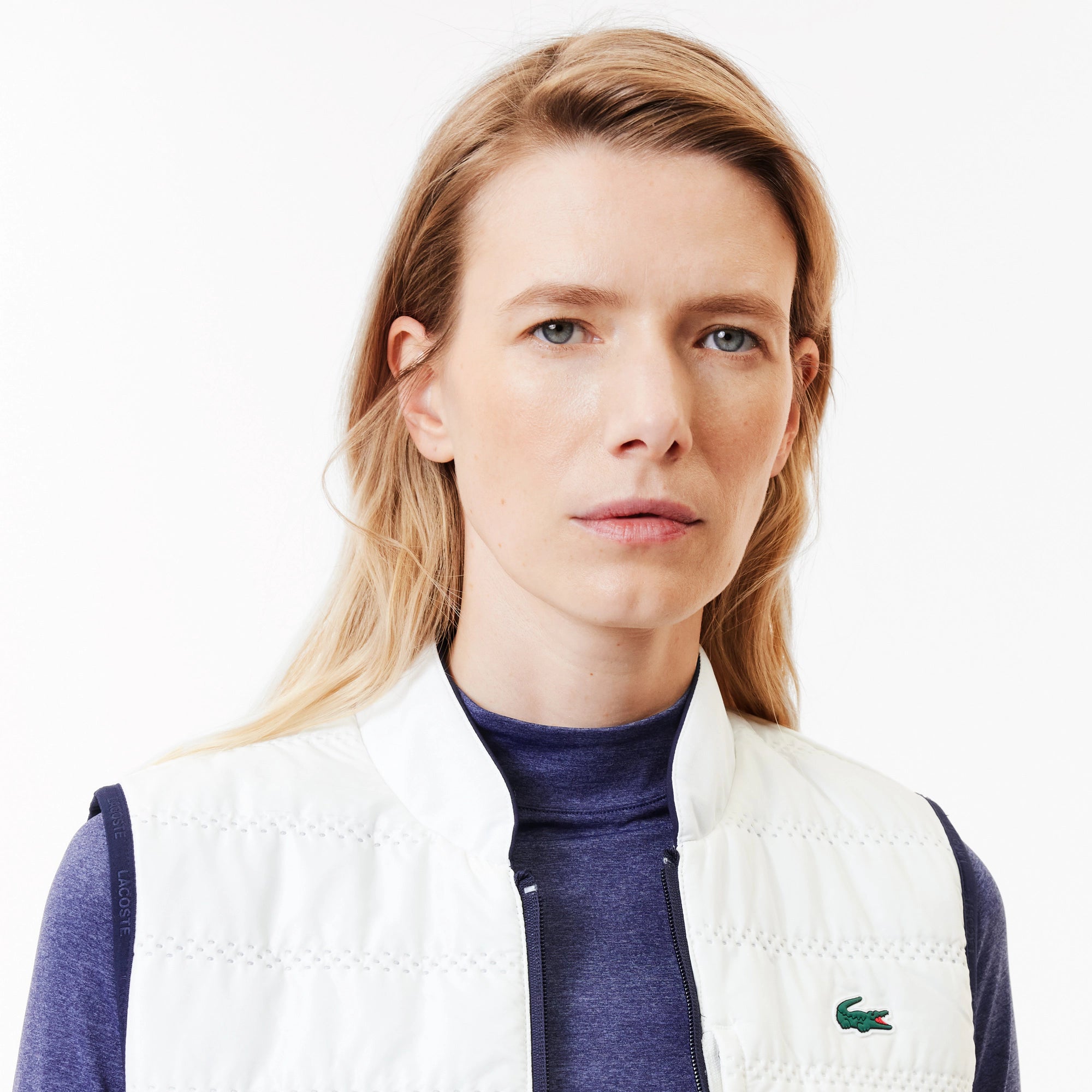 Lacoste veste de golf réversible sans manches