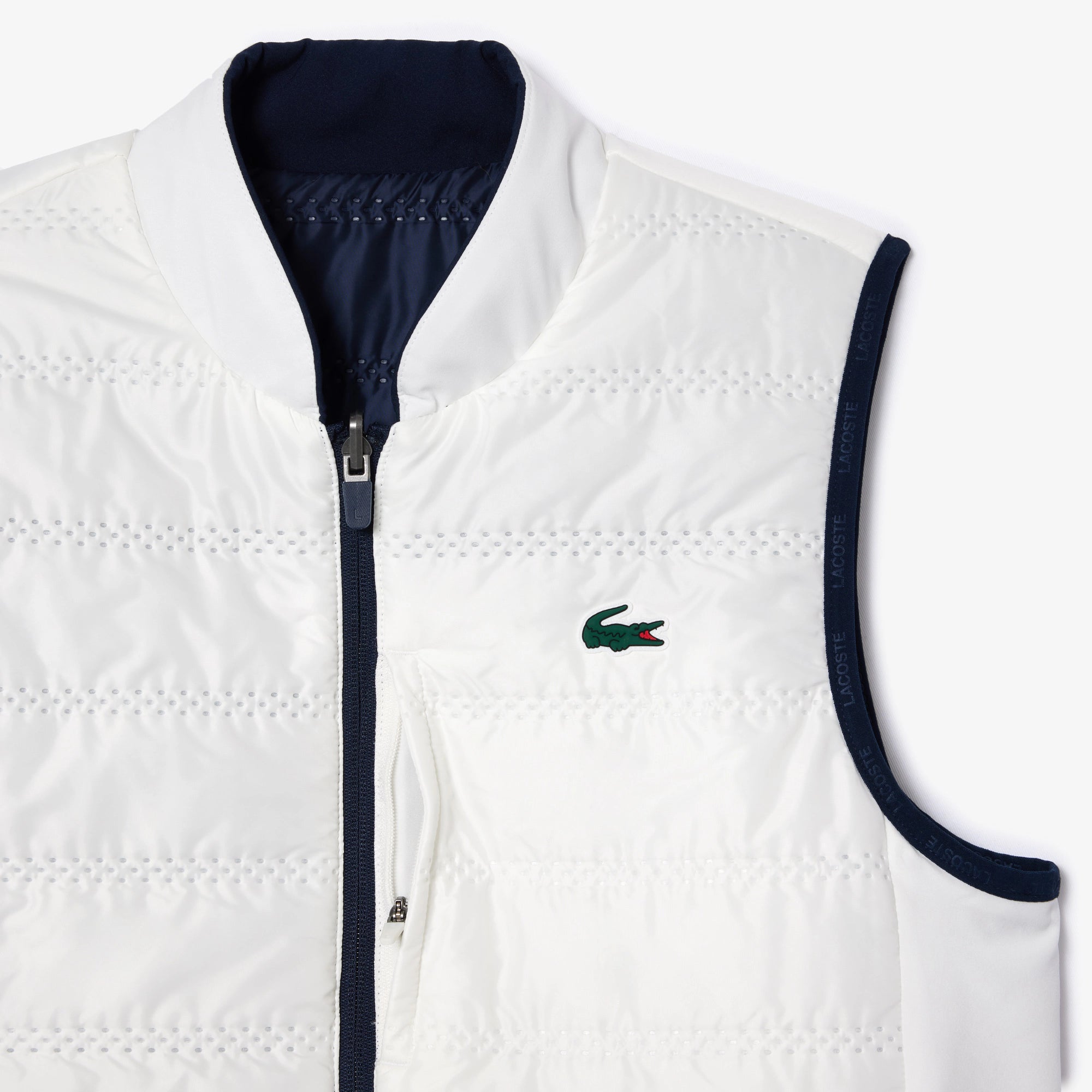 Lacoste veste de golf réversible sans manches