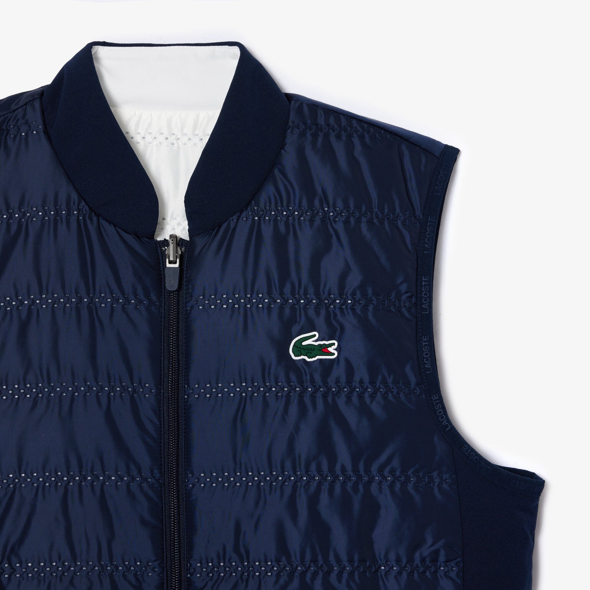 Lacoste veste de golf réversible sans manches