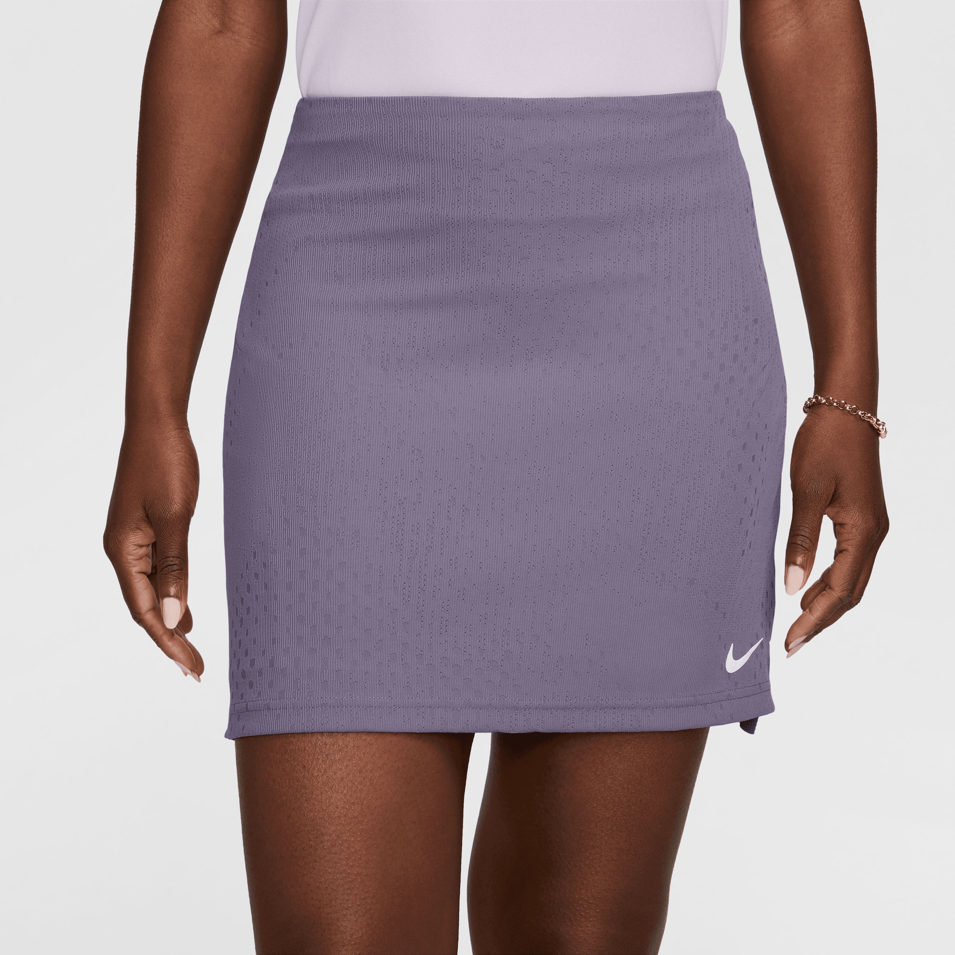 NIKE DRI-FIT ADVANTAGE JUPE Mauve