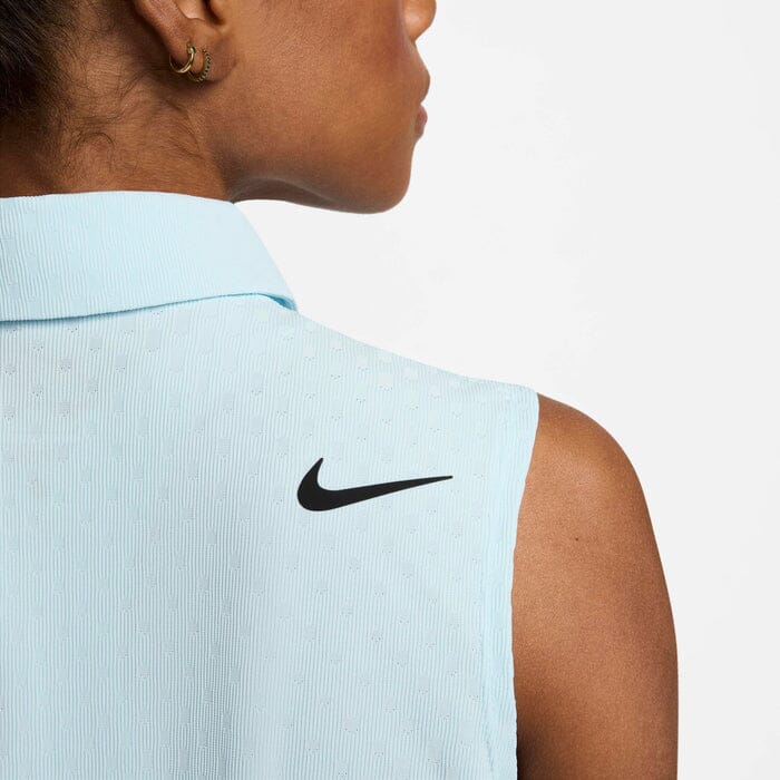 NIKE POLO GOLF FEMME BLEU CIEL