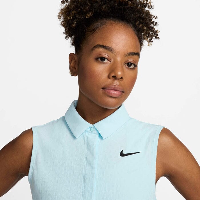 NIKE POLO GOLF FEMME BLEU CIEL