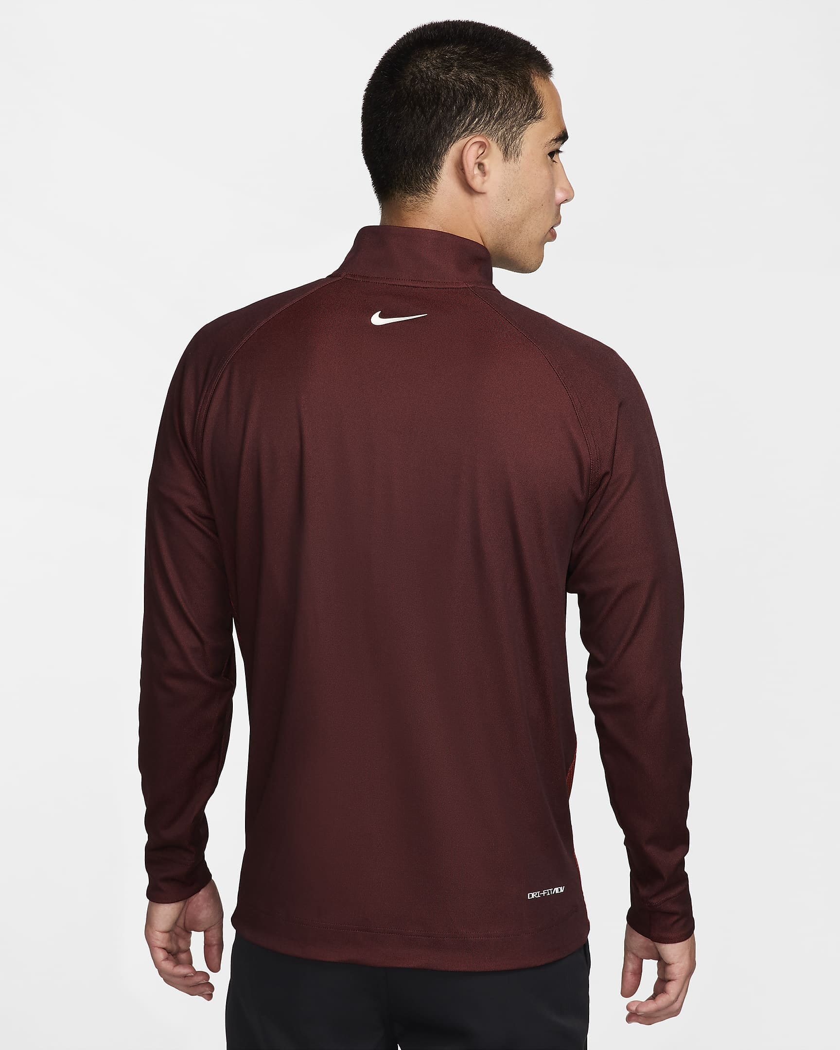 NIKE TOUR ADV DRI FIT ROUGE