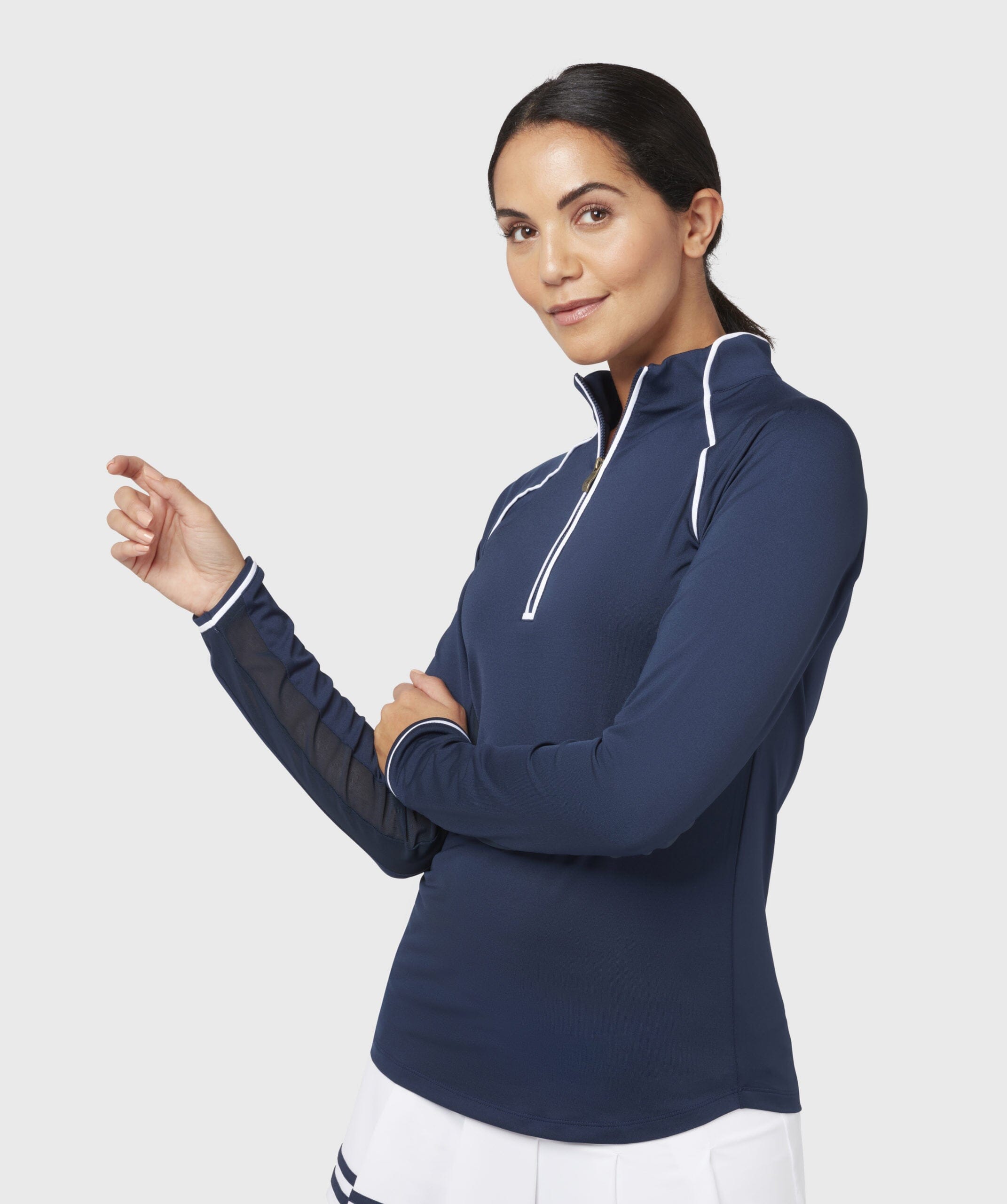 Original Penguin Femme Veste 1/4 zip Veronica