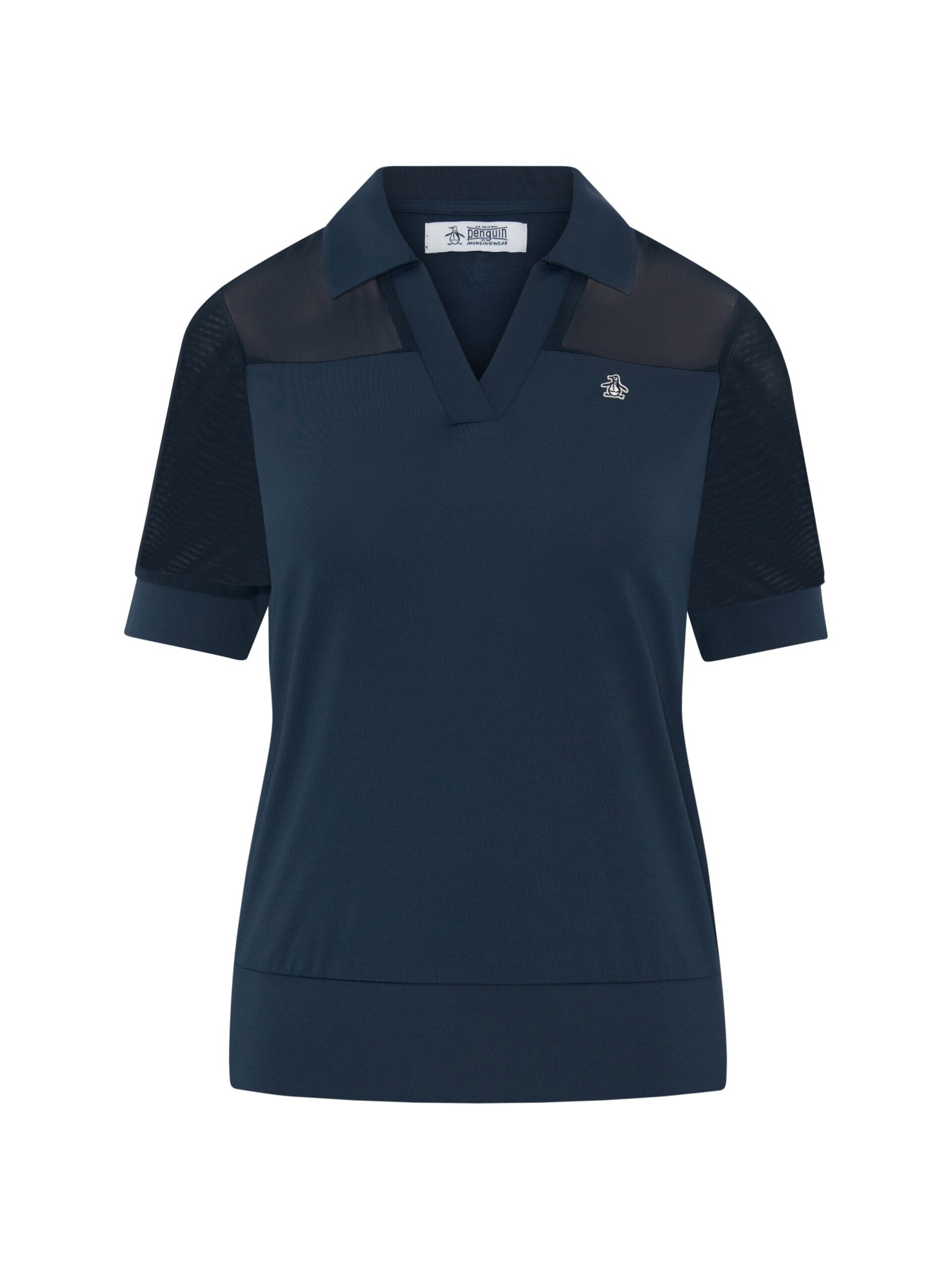 Original Penguin Polo Femme Mesh Blocked