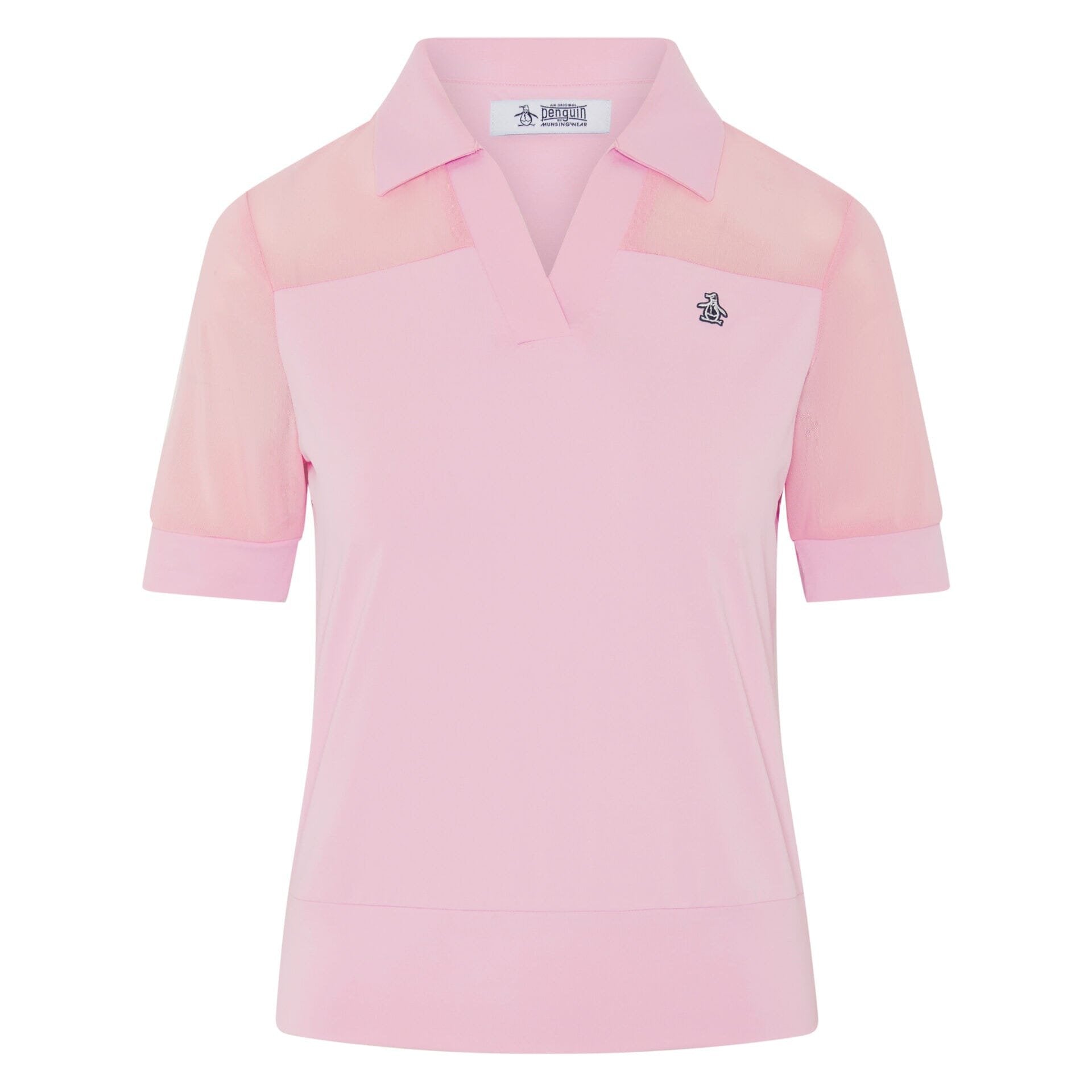 Original Penguin Polo Femme Mesh Blocked