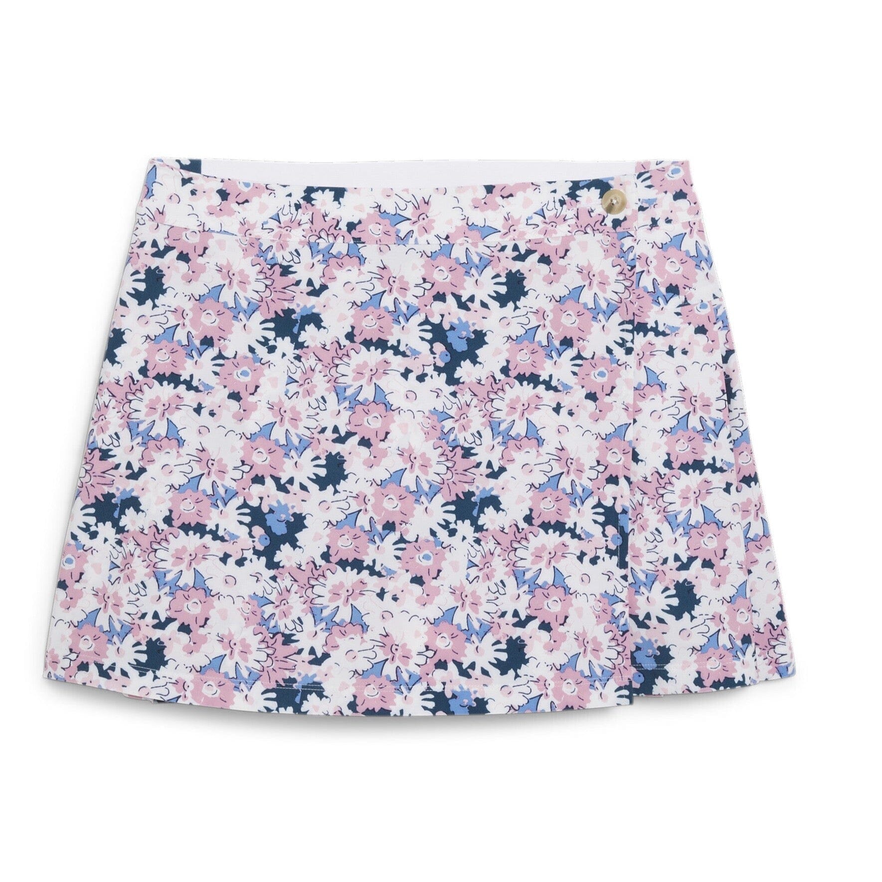 Puma jupe de golf Bloom Wrap skirt pink white