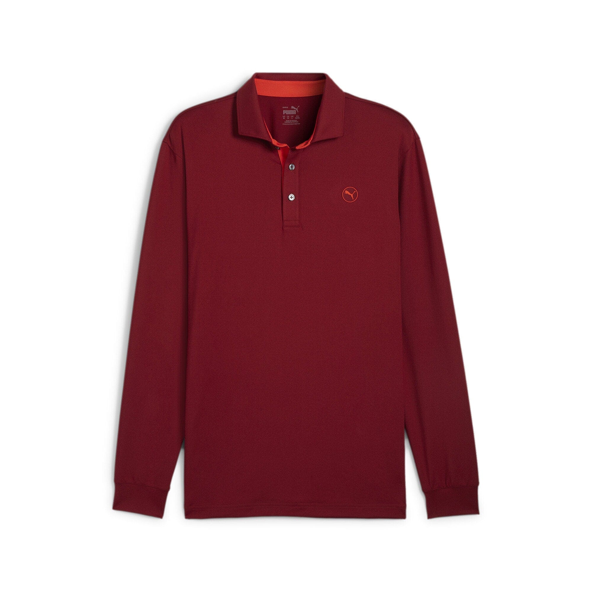 Puma Polo de golf manches longues Cloudspun LS Midweight