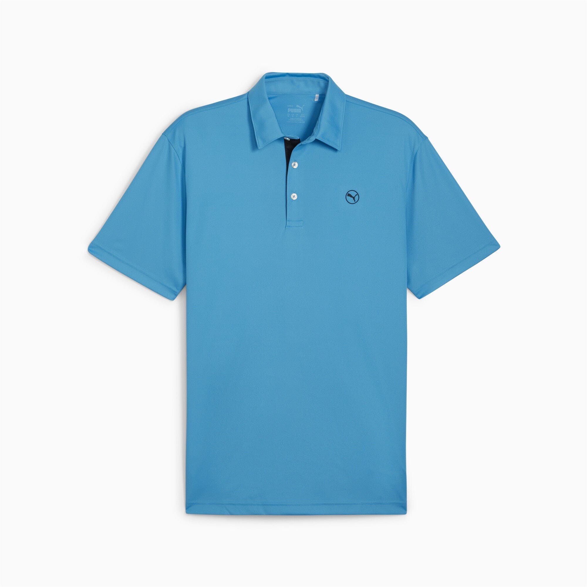 PUMA POLO Pure Solid Aqua blue