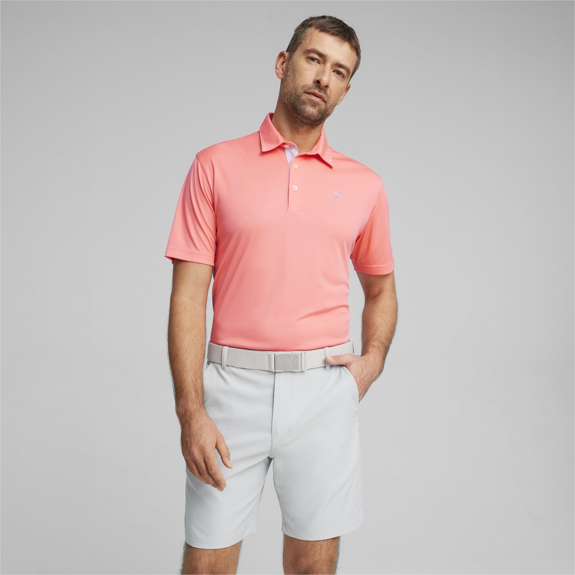 PUMA POLO Pure Solid Melon Punch