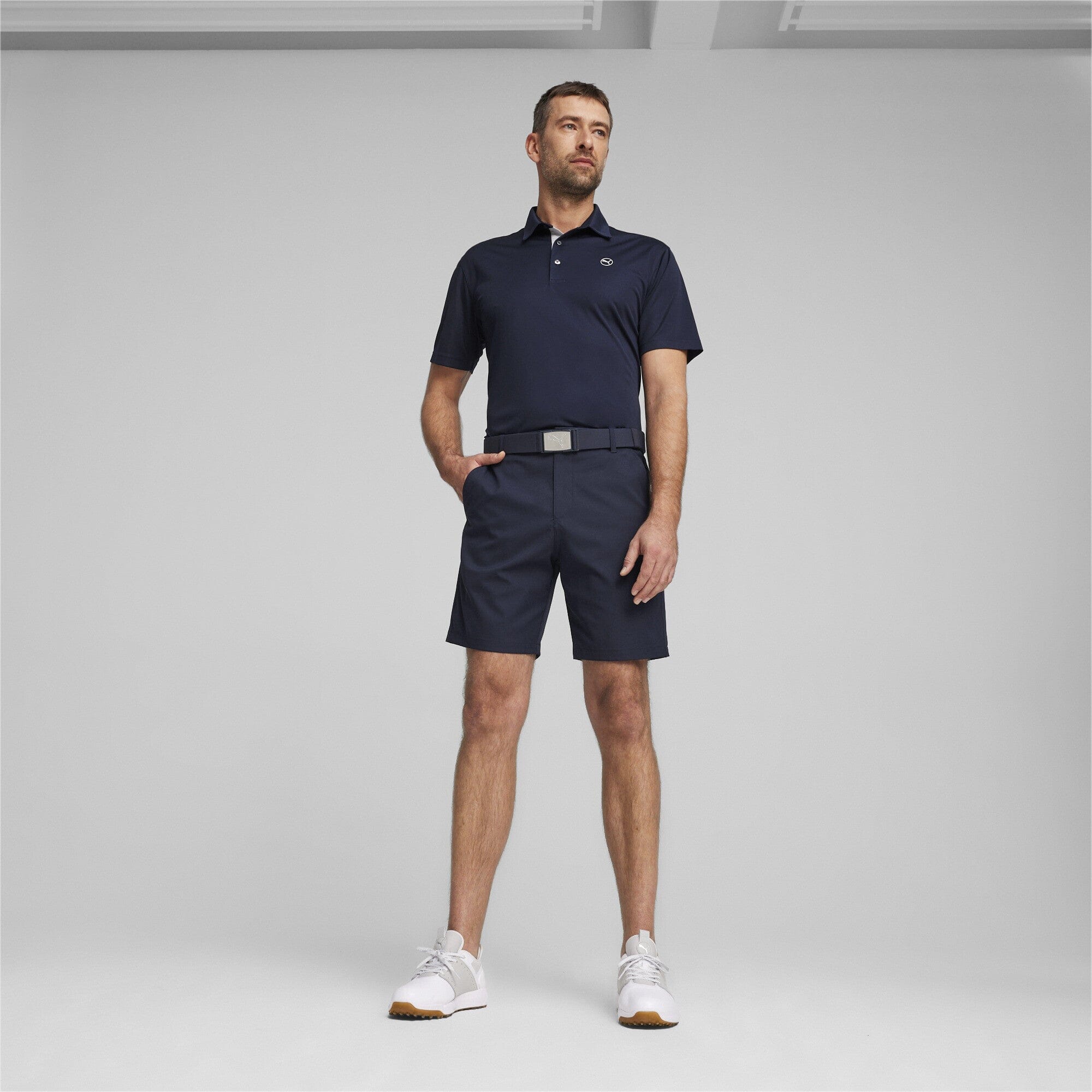 PUMA POLO Pure Solid Navy