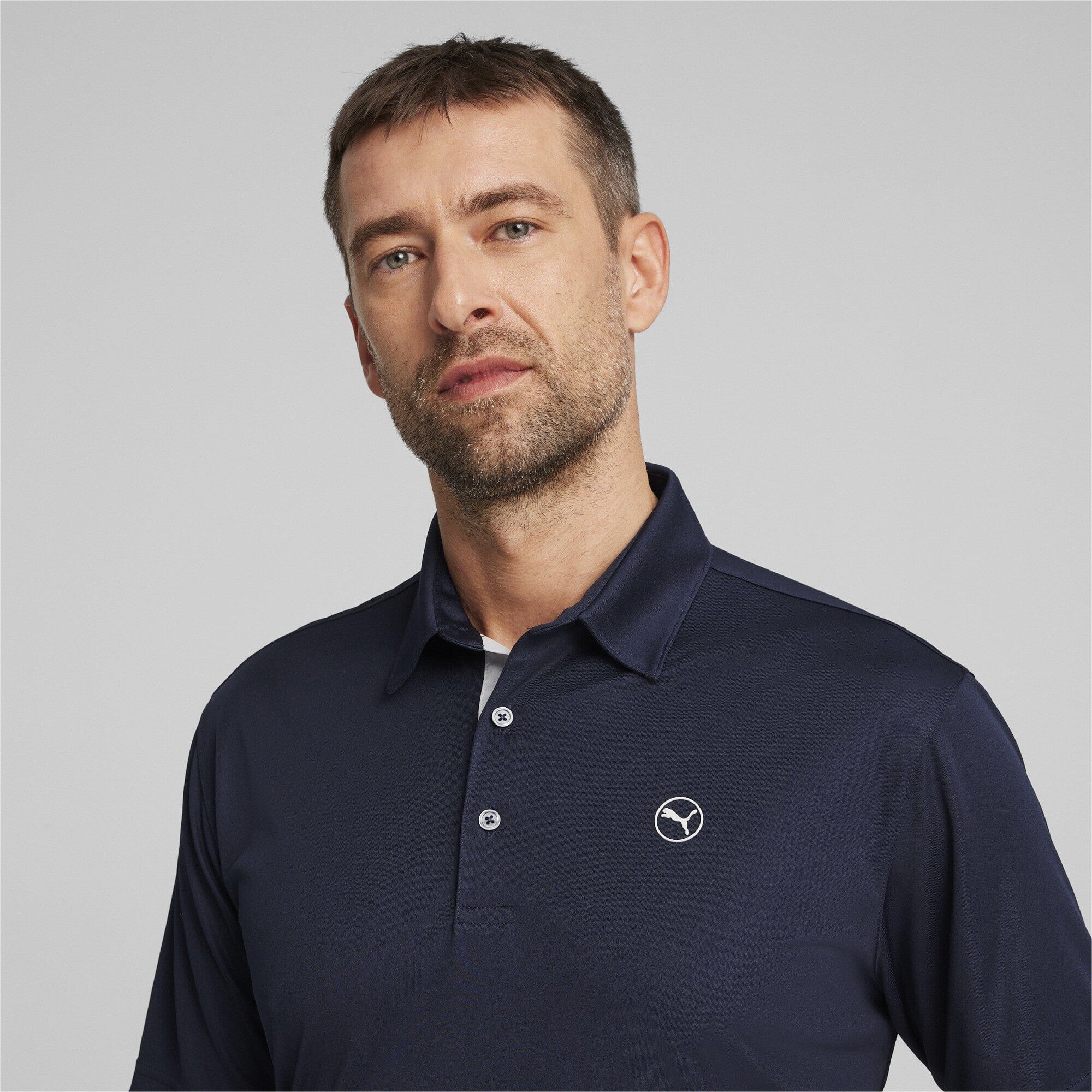 PUMA POLO Pure Solid Navy