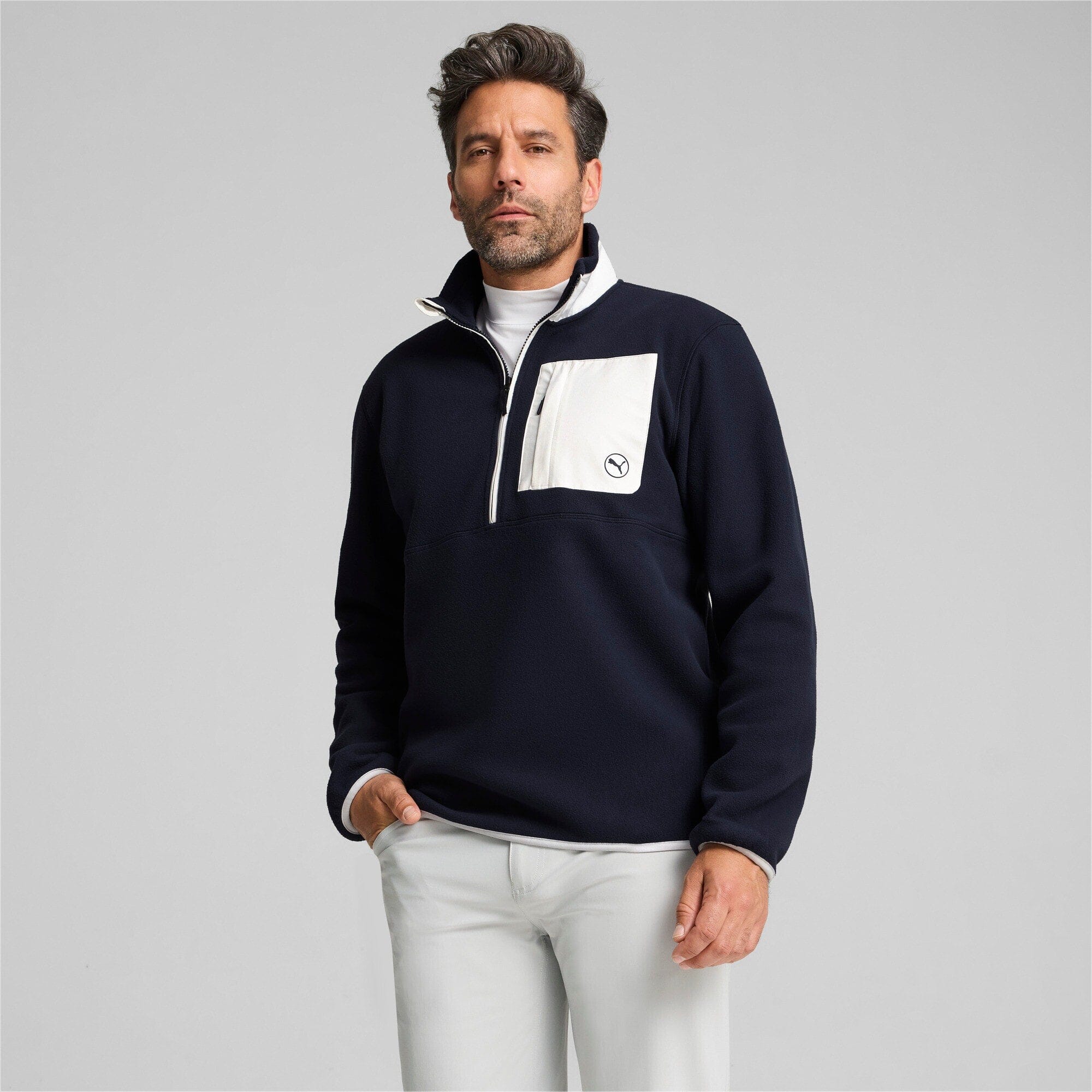 Puma Pull de golf 1/4 zip Fleece