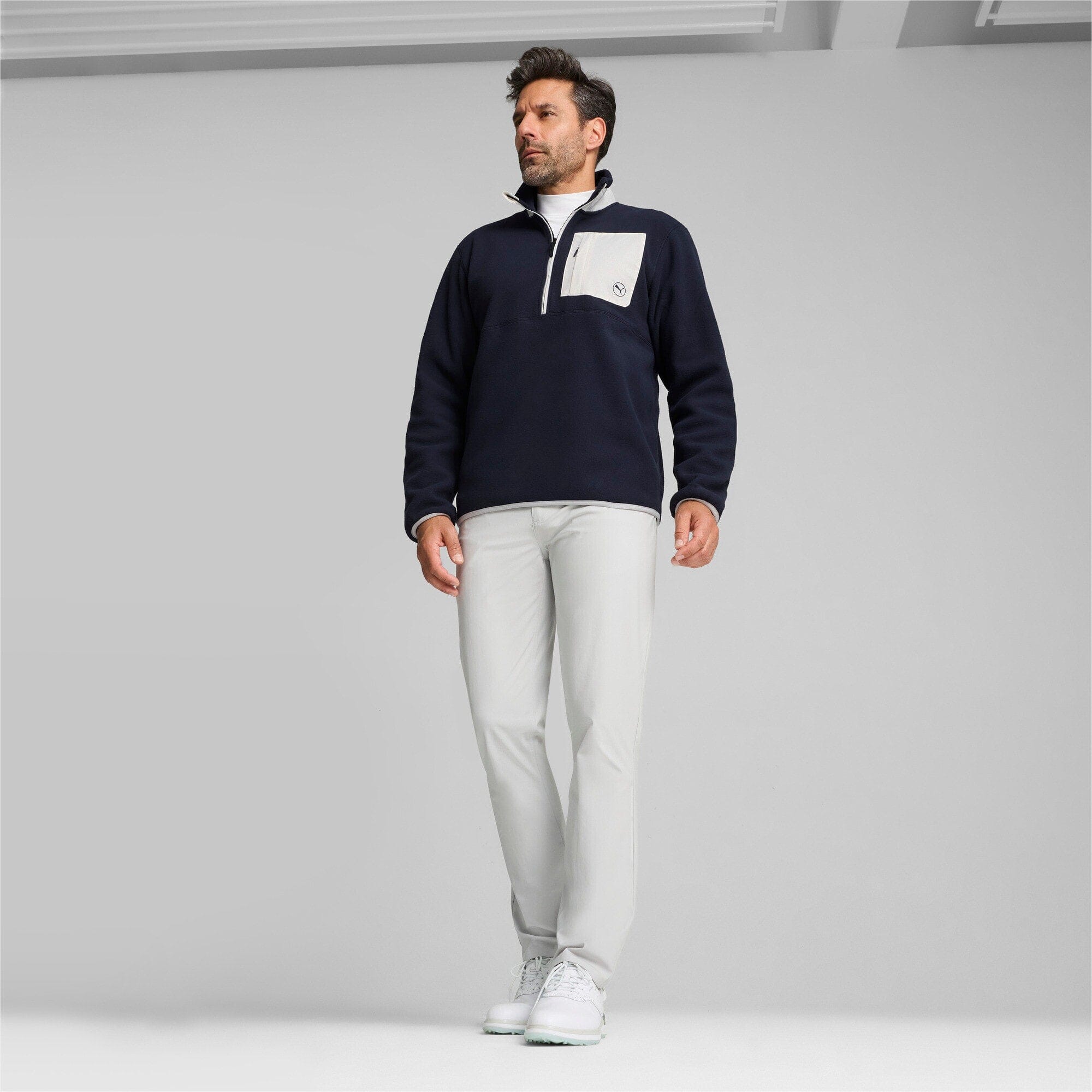 Puma Pull de golf 1/4 zip Fleece