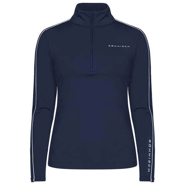 Rohnisch Pull AMIE Demi Zip navy