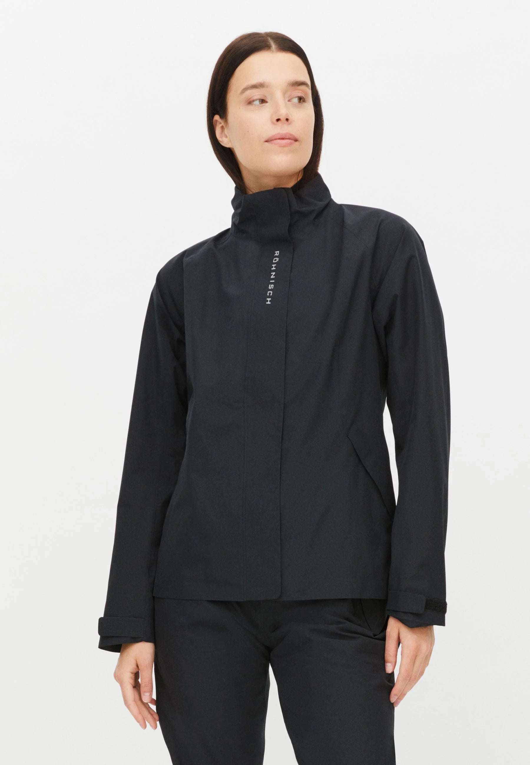 Rohnisch Veste de pluie Storm RAIN Black